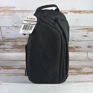 Brand New Canon Sling Backpack 100s Black Camera Bag NWT